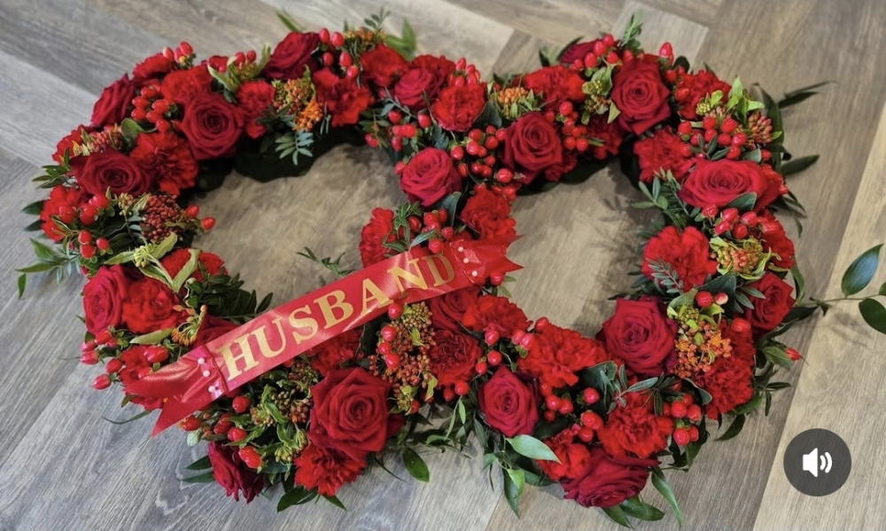Red double heart